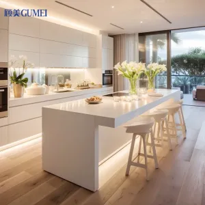 Modern Custom Designs Wood Smart Furniture Pantry Organizer Complete Set Mdf Wood Kitchen Cabinet Cupboard