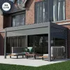Modern Garden Outdoor Aluminum Louvered Pergola Aluminium Pergola Gazebo Outdoor Furniture Garden