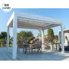 Modern Luxury Pergola 3x3 3x54 Patio Garden Waterproof Outdoor Motorized Louvered Aluminium Motorized Pergola