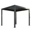 Modern Outdoor Waterproof Aluminium Pergola Garden Building Bioclimatic Motorized Louvered Pergola