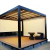 Modern Style Aluminium Louvered Pergola Outdoor Pergola Aluminum Louver Roof System Garden Pergola