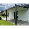 Motorized Metal Waterproof Retractable Awning Garden Supplies Aluminium PVC Pergola Awning Retractable Roof
