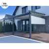 Motorized Outdoor Opening Retractable Awning Pergola PVC Pergola Systems Metal Garage Patio Awning Retractable Roof