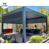 Outdoor Aluminum Gazebo Pergolas Waterproof Aluminium Pergola Louvered Roof Arches Arbours Pergola