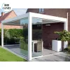 Waterproof 3x3 3x4 Louvered Aluminium Pergola Arches Outdoor Home Garden Pergolas Arbours Pergolas Bridge
