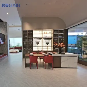 Whole House Customization Hotel Luxury Villa Integrated Modern Design Kitchen Cabinet 3D Interior Design Plan
