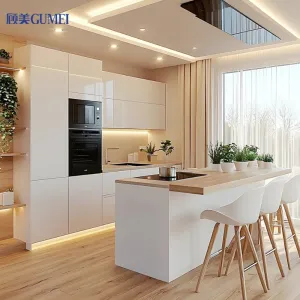 Whole Set Home Decorative Furniture Custom Modern Style Small Kitchen Cabinet