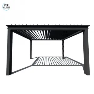 Widely Used Motorized Aluminum Pergola Garden Pergola Opening Roof Aluminium Electric Pergola