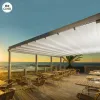 Widely Used Outdoor Adjustable Shade Gazebo Pergola Roof Aluminium Retractable Awning