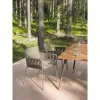 All Weather Stackable Rope Modern Outdoor Chair for Bistro Cafe Restaurant Hotel Garden Use