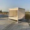 Aluminum Frame Outdoor Garden Furniture Set for Pool and Hotel Patio Garden Canopy Bed Daybed Tent Sunbeds Loungers