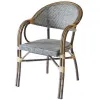 Aluminum Outdoor Patio Furniture Garden Rattan Chair French Bistro Outdoor Furniture Set