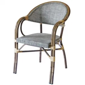 Aluminum Outdoor Patio Furniture Garden Rattan Chair French Bistro Outdoor Furniture Set
