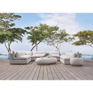 Garden Furniture Sets Aluminium Outdoor Sofa Waterproof Fabric Metal Patio Sofas Set for Courtyard