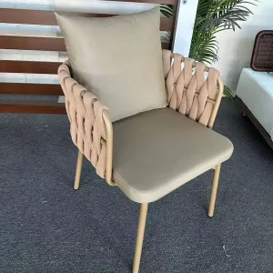Garden Luxury Villa High End Outdoor Chairs for Restaurant Outdoor Chair Set