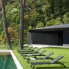 Holt sell Aluminium frame Outdoor Sun Lounger Sunbed for Garden Patio Hotels Swimming Pool for Sunbathing Beach Lounger