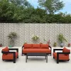 Luxury Aluminum Outdoor Patio Garden Furniture Modular Sofa Hotel Furniture Set Outdoor Furniture Set for Hotel Villa Terrace