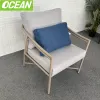 Luxury Durable Garden Furniture Sofa Aluminum Outdoor Sofa Outdoor Furniture