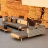 Luxury Furniture Outdoor Backyard High End Garden Furniture Garden Sofas Outdoor Sofas Outdoor Modular Sofa