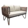 2025 Luxury Hotel Patio Outdoor Rattan Sofa Garden Furniture Sofa Outdoor Furniture Set for Villa Courtyard