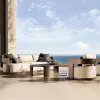Luxury Modern Outdoor Aluminum Patio Furniture Set Garden Sofa with Sample Seat for Parks Villas Courtyards Apartments Gardens