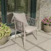 Modern Aluminum Hotel Patio Outdoor Garden Rattan Chair Set Table and Chair for Restaurant Villa Balcony Outdoor Furniture Set