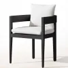 Modern Aluminum Outdoor Dining Set with Garden Chairs