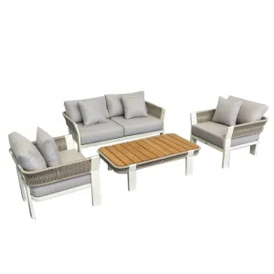 Modern Luxury Aluminum Outdoor Garden Sofa Set Portable Modular Furniture with Rattan Metal for Hotels