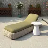 Modern Luxury Aluminum Outdoor Sun Lounger for Garden Patio Hotels Swimming Pool for Sunbathing Beach Lounger