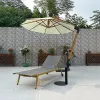 Modern Luxury Aluminum Sun Lounger Outdoor Furniture for Garden Patio Hotels Swimming Pool for Sunbathing Beach Lounger