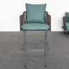 Modern Outdoor Bar Stools Chairs Velvet Furniture Sets Factory Wholesale for Kitchen or Bar Use