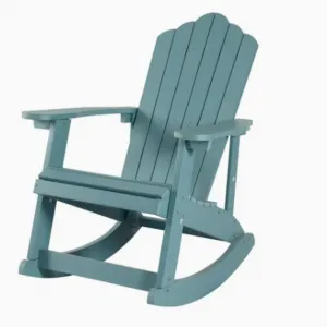 New Design Outdoor Adirondack Chair Hotel Patio Garden Outdoor Beach Swimming Pool Frog Rocking Chair