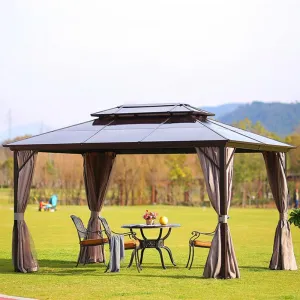 Waterproof Sunshade Canopy Restaurant Balcony Furniture Room Awning Pergola Aluminium Outdoor Garden Outdoor Furniture Set