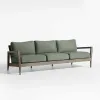 Wholesale Modern High-End All-Weather Solid Wood Teak Garden Sofa Luxury Outdoor Furniture Set Patio Furniture Hotels