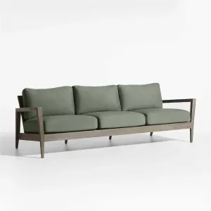 Wholesale Modern High-End All-Weather Solid Wood Teak Garden Sofa Luxury Outdoor Furniture Set Patio Furniture Hotels