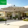 Modern Large Garden Parasol Big Sun Shade Umbrella Waterproof Windproof Beach Park Hotel Gym Outdoor Furniture