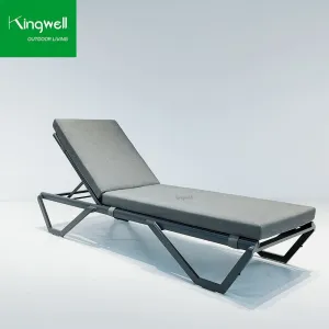 Hotel Garden Outdoor Waterproof Swimming Pool Garden Patio Sun Loungers Daybed Patio Sun Bed