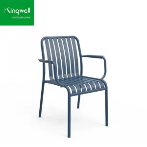 Modern Design Waterproof Lightweight Portable Comfortable Dining Outdoor Chair Set for Hotel Villa Park