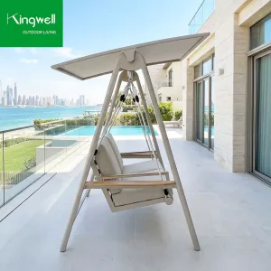 Popular New Arrival Transparent Outdoor Furniture Hanging Swings Rocking Sofa Chairs for Living Room