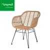 Rattan Chairs Outdoor Nordic Rattan Table and Chair Set Arm Beech Rattan Garden Chairs
