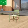 Simple Style Modern Style Chairs Outdoor Garden Furniture Stackable Patio Dining Chair for Restaurant Hotel Balcony