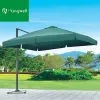Top Selling Aluminum Alloy Frame Garden Big Umbrella Outdoor Pool Stand Parasols Umbrellas Parasol for Restaurant With LED