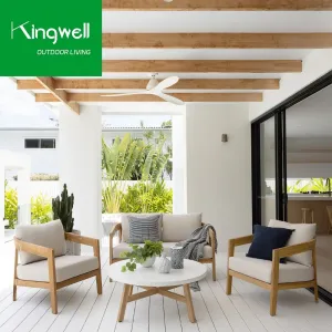 Waterproof Teak Wood Sofa Cushions Living Room Balcony Garden Patio Sectional Modern Outdoor Teak Sofas