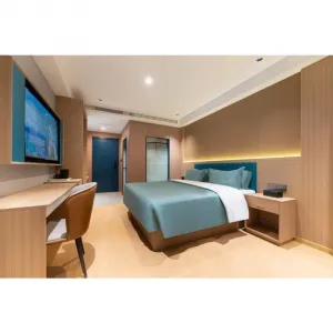 China Factory Custom 5 Star Complete Hotel Bedroom Furniture Set Modern Resort Hotel Room Furniture Manufacturer for Apartment