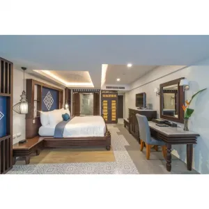 China Factory Modern 3 4 5 Star Hotel Furniture Complete Hotel Room Furniture Luxury Resort Hotel Bedroom Set Renovation Project