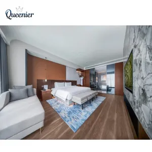 Commercial Hotel Furniture Manufacturer China Hotel Room Furniture 5 Star Luxury Free 3D Design Service Modern Hotel Bedroom Set