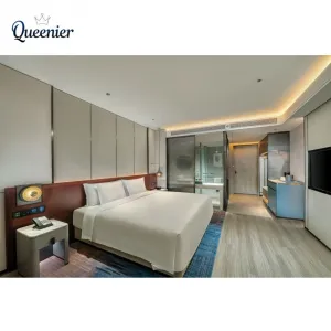 Commercial Hotel Project Hospitality Furniture Set Custom Hotel Bedroom Set FFE for Hotel Apartment CAD Drawing for Residential