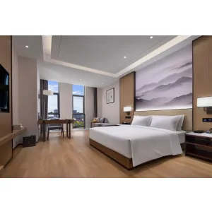 Commercial Modern Hotel Furniture 5 Star Bedroom Sets Luxury Solid Wood King Size Hotel Bedroom Set Hotel Rooms Full Furnishing