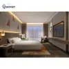 Commercial 5 Star Hotel Bedroom Furniture Sets Solid Wood Custom Modern 3D Service Design Hotel Guest Room Renovation Project