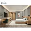Custom Commercial Modern 5 Star Wooden Hotel Bedroom Set Luxury King Queen Size Hotel Bed Full Hotel Guest Room Furniture Suite